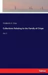 Collections Relating to the Family of Crispe cover