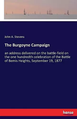 The Burgoyne Campaign cover