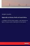 Appendix to Marine Shells of South Africa cover