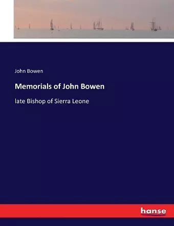 Memorials of John Bowen cover