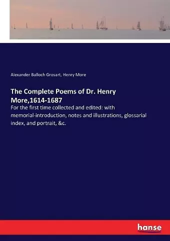 The Complete Poems of Dr. Henry More,1614-1687 cover