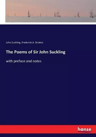 The Poems of Sir John Suckling cover