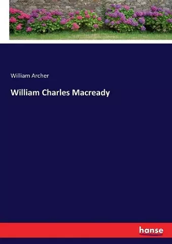 William Charles Macready cover