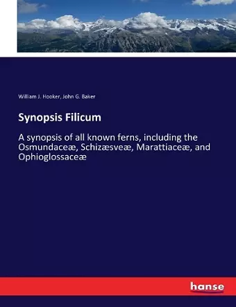 Synopsis Filicum cover