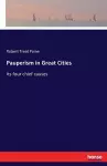 Pauperism in Great Cities cover