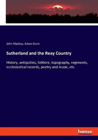 Sutherland and the Reay Country cover