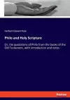 Philo and Holy Scripture cover