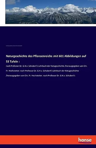 Naturgeschichte des Pflanzenreichs cover