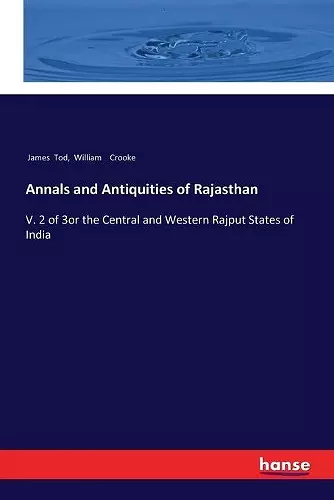 Annals and Antiquities of Rajasthan cover