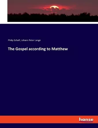 The Gospel according to Matthew cover