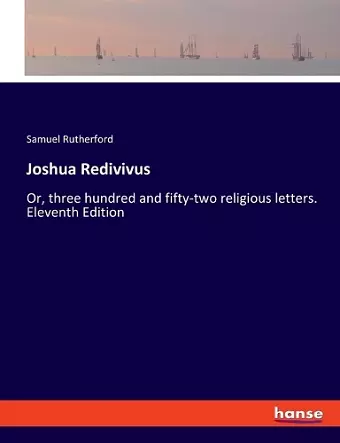 Joshua Redivivus cover