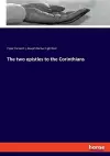 The two epistles to the Corinthians cover