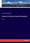 Manual of Veterinary Specific Homopathy cover