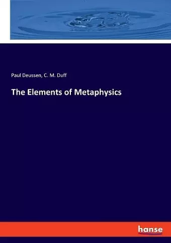 The Elements of Metaphysics cover