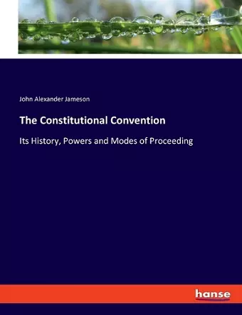 The Constitutional Convention cover