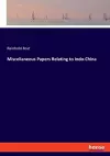 Miscellaneous Papers Relating to Indo-China cover