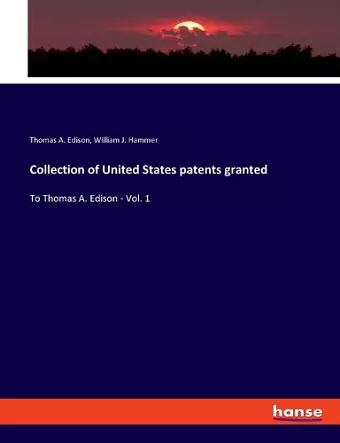 Collection of United States patents granted cover