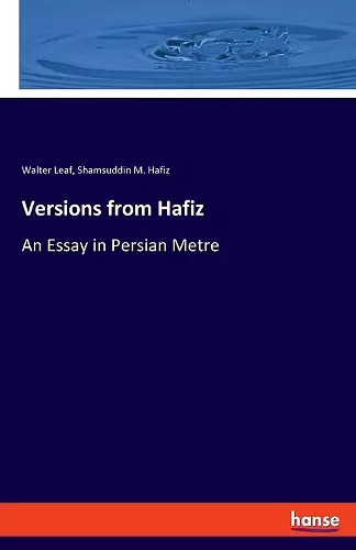 Versions from Hafiz cover