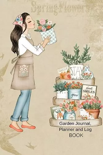 Garden Journal, Planner and Log Book cover