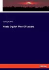 Keats English Men Of Letters cover