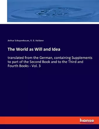 The World as Will and Idea cover