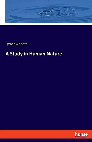 A Study in Human Nature cover