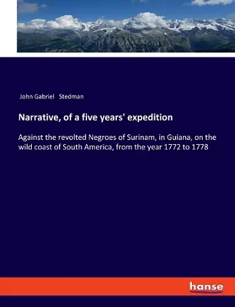 Narrative, of a five years' expedition cover