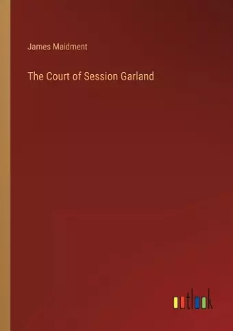 The Court of Session Garland cover