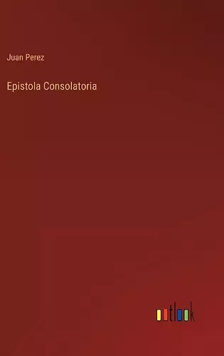 Epistola Consolatoria cover