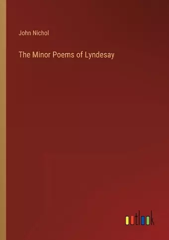 The Minor Poems of Lyndesay cover