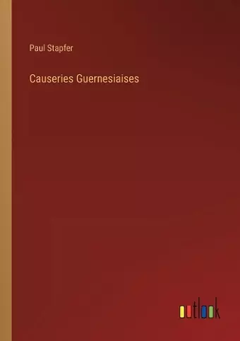 Causeries Guernesiaises cover