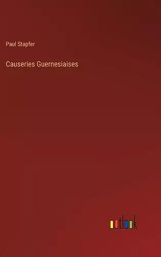 Causeries Guernesiaises cover