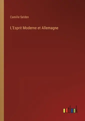 L'Esprit Moderne et Allemagne cover