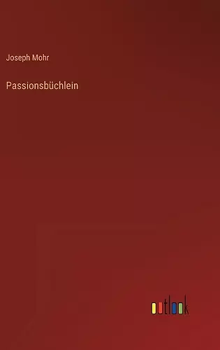 Passionsbüchlein cover