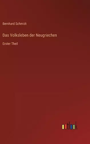 Das Volksleben der Neugriechen cover