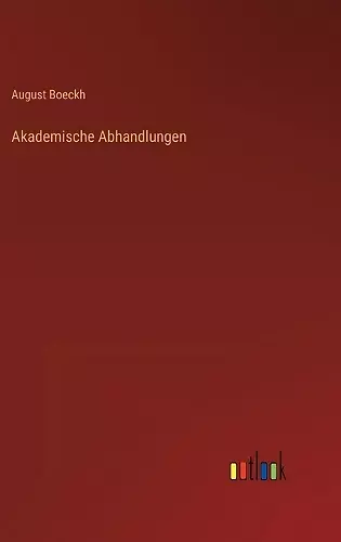 Akademische Abhandlungen cover