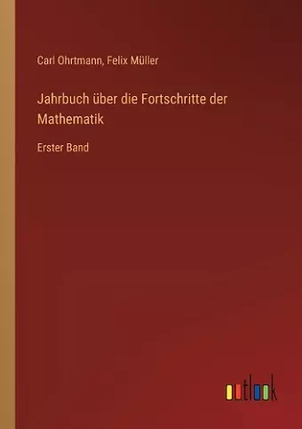 Jahrbuch über die Fortschritte der Mathematik cover