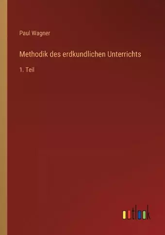 Methodik des erdkundlichen Unterrichts cover