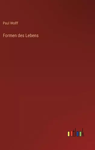 Formen des Lebens cover