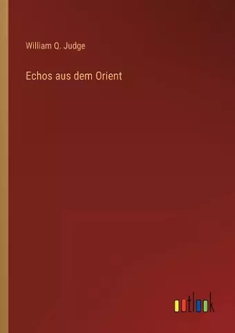 Echos aus dem Orient cover