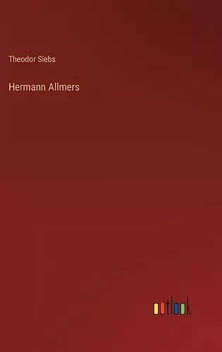 Hermann Allmers cover