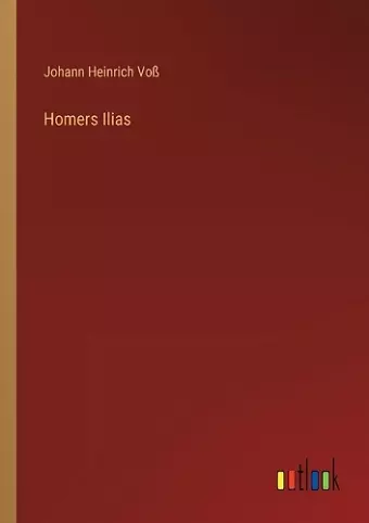 Homers Ilias cover