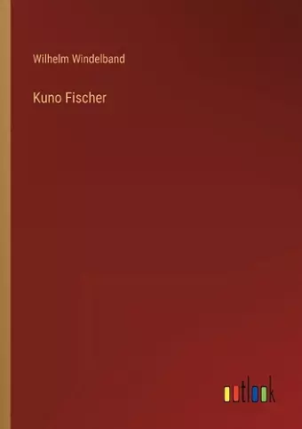 Kuno Fischer cover