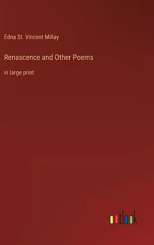 Renascence and Other Poems cover