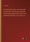 Die Bleichmittel, Beizen und Farbstoffe cover