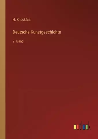 Deutsche Kunstgeschichte cover