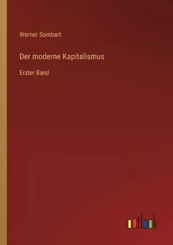 Der moderne Kapitalismus cover