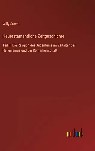 Neutestamentliche Zeitgeschichte cover