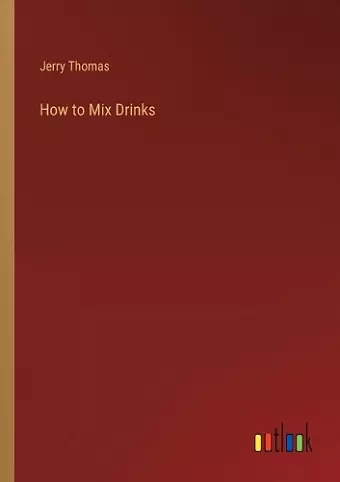 How to Mix Drinks cover