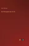 Die Philosophie des Als Ob cover